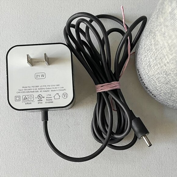 Amazon Echo 2nd Generation Smart Speaker Alexa with Power Cord Gray - Picture 6 of 7